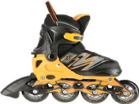 Orange NILS Extreme NA11010 recreational adjustable rollerblades, size 39-42