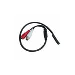 Microphone Ambiant Occultable Pour DVR Caméras Micro Mini Espion Spy