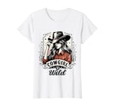 Retro Cowgirl Western Rodeo Wild Style Southern Country Chic T-Shirt