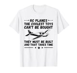 RC Plane Airplane Lover Coolest Toys Remote Control Plane T-Shirt