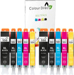 Colour Direct 550XL 551XL Compatible Ink Cartridges for Canon PGI-550 CLI-551 XL