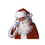 Bristol Novelty Mens Santa Claus Wig Set BN5607