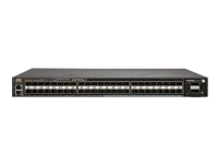 Ruckus ICX 7650-48F - Switch - Styrt - 24 x 1 Gigabit / 10 Gigabit SFP+ + 24 x Gigabit SFP + 4 x QSFP - front til bakside-luftflyt - rackmonterbar