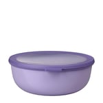 Mepal - Bol Multifonction Cirqula Rond - Boîte Conservation Alimentaire avec Couvercle - Convient comme Boîte de Hermétique pour le Réfrigérateur, Micro-ondes & Congélateur - 2250 ml - Vivid lilac