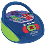 Lexibook Kids PJ MASKS Boombox CD Player AUX FM Radio Stereo - RCD108PJM