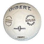 First Loisir Ballon de hand sport, officiel, caoutchouc sur carcasse Nylon, taille 1 = Juniors Modèle: Caoutgrip