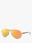 Oakley OO4079 Women's Feedback Polarised Aviator Sunglasses