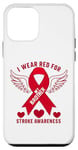 Coque pour iPhone 12 mini « I Wear Red For My Brother Stroke Awareness Survivor »