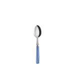 Tea Spoon White Stripe - Lapis Blue