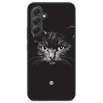 Samsung Galaxy A54 5G Skal - Svart/vit katt