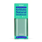Wild Refillable Natural Deodorant - Fresh Cotton & Sea Salt 40g