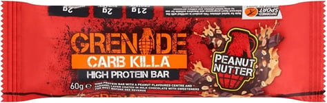 Grenade Carb Killa High Protein Bar Peanut Nutter, 60G