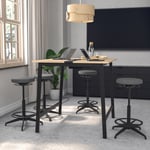 IKEA IKEA MITTZON konferensbord, björkfaner/svart, 140x108x105 cm, cm 140x108x105 cm
