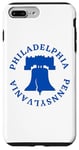 Coque pour iPhone 7 Plus/8 Plus Philadelphie Pennsylvanie Liberty Bell Patriotic Philly