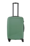 travelite 4-wheel hard shell suitcase medium 65 litres, luggage series BALI: ABS hard shell trolley with TSA combination lock, 67 cm