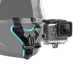XIAODUAN-professional - Helmet Belt Mount + Waterproof Housing Protective Case for GoPro HERO7 Black /6/5