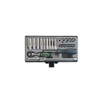 Force Socket Set 14quot 12punkts SAE 25 stycken