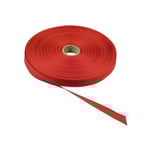 Bomullsband 50mx13mm röd