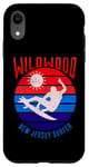 iPhone XR New Jersey Surfer Wildwood NJ Sunset Surfing Beaches Beach Case