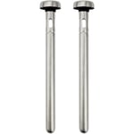 2-pack ölkylare i rostfritt stål, ölpinnar för dryck, ölkyl, frys, vinkylare