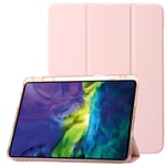 IPad Pro 12.9 etui med en kuglepenslomme - Pink