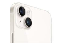 Apple iPhone 14 Plus - 5G smartphone - dual-SIM / Internal Memory 512 GB - OLED-skärm - 6.7 - 2778 x 1284 pixlar - 2 bakre kameror 12 MP, 12 MP - front camera 12 MP - starlight