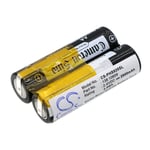 Kompatibelt med Remington MS-900, 2.4V, 2000 mAh