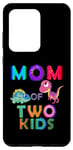 Coque pour Galaxy S20 Ultra Dino Mamasaurus Mamasaurus Maman de deux enfants Mère Femme