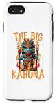Coque pour iPhone SE (2020) / 7 / 8 Tiki Big Kahuna Funny Hawaiian Fête des Pères Vacances Tropical