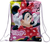 Disney Minnie Mouse Mimmi Gymbag - Gymnastikpåse Gympapåse 43x32cm