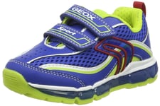 Geox J Android BOY C Shoes, Royal/Lime, 2.5 UK Child