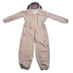 CONNOR Combinaison d'apiculture une piece avec fermeture eclair et voile amovible, chapeau, fournitures d'apiculture, vetements d'apiculture
