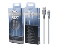 *OnePlus USB-C-kabel med nylonförstärkning - 1 meter - Grå