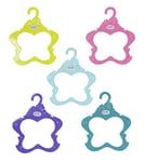 BABY born Hanger Set for 43cm Dolls - for Toddlers 3 Years and Up - 5 PackFor Clothing and Outfits