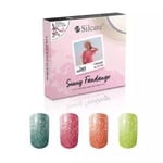 Flexy 4-pack - Gellack Sunny Fandango Set Uv-gel/led Multifärg