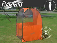 Dancover Fotbollsföräldrar tält pop up, FlashTents®, 1 person, Orange/Mörkgrå