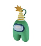 Among Us Series 2 Clip On Plush Soft Toy Crewmate Character Figure 12cm - Green