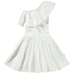 Molo Chloey Short Sleeve Dress Crisp White | Vit | 146/152 cm