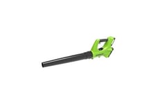 Greenworks Tool Aspirateur, souffleur de jardin axial électrique g24abk2 - 24 v 1 batterie + chargeur vert