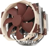 NH-D15, Premium CPU Cooler with 2X NF-A15 PWM 140Mm Fans (Brown)