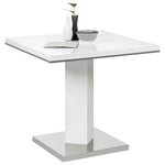 MATBORD i metall, trämaterial 80/80/76 cm 