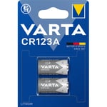 Varta Batteri VARTA Litium CR123A 2-Pack 3V Lithiumbatteri 2-p 6205301402