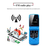 Cellphone Blue Micro USB 32MB 64MB Flip Mobile Phone BT For Shopping For Elderly