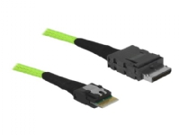 Delock OCuLink - SAS internt kabel - OCuLink (SFF-8611) (han) till 4i Slim SAS (han) - 1 m