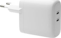 Dbramante1928 laddare, 45W, 2x USB-C, vit