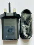 New Motorola Turbo Charger 15W Plug And Type C Cable For All Motorola Phones UK