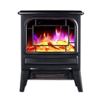 JHSHENGSHI Free Standing Electric Fireplace Electric Fireplace 1000W 2000W Household Electric Heating Fast Energy Saving Electric Heater Living Room