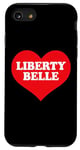 Coque pour iPhone SE (2020) / 7 / 8 J'aime Liberty Belle, j'aime Liberty Belle Custom