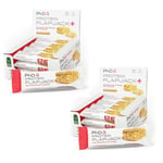 PhD Nutrition Protein Flapjack Bars 2 x Full Boxes of 12 x 75g Peanut Butter