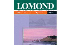 Lomond Photo Inkjet Paper Matte 170 G/M2 A3/100 Double Sided, Matt, 170 G/M ^, 2,17 Kg, Tyskland